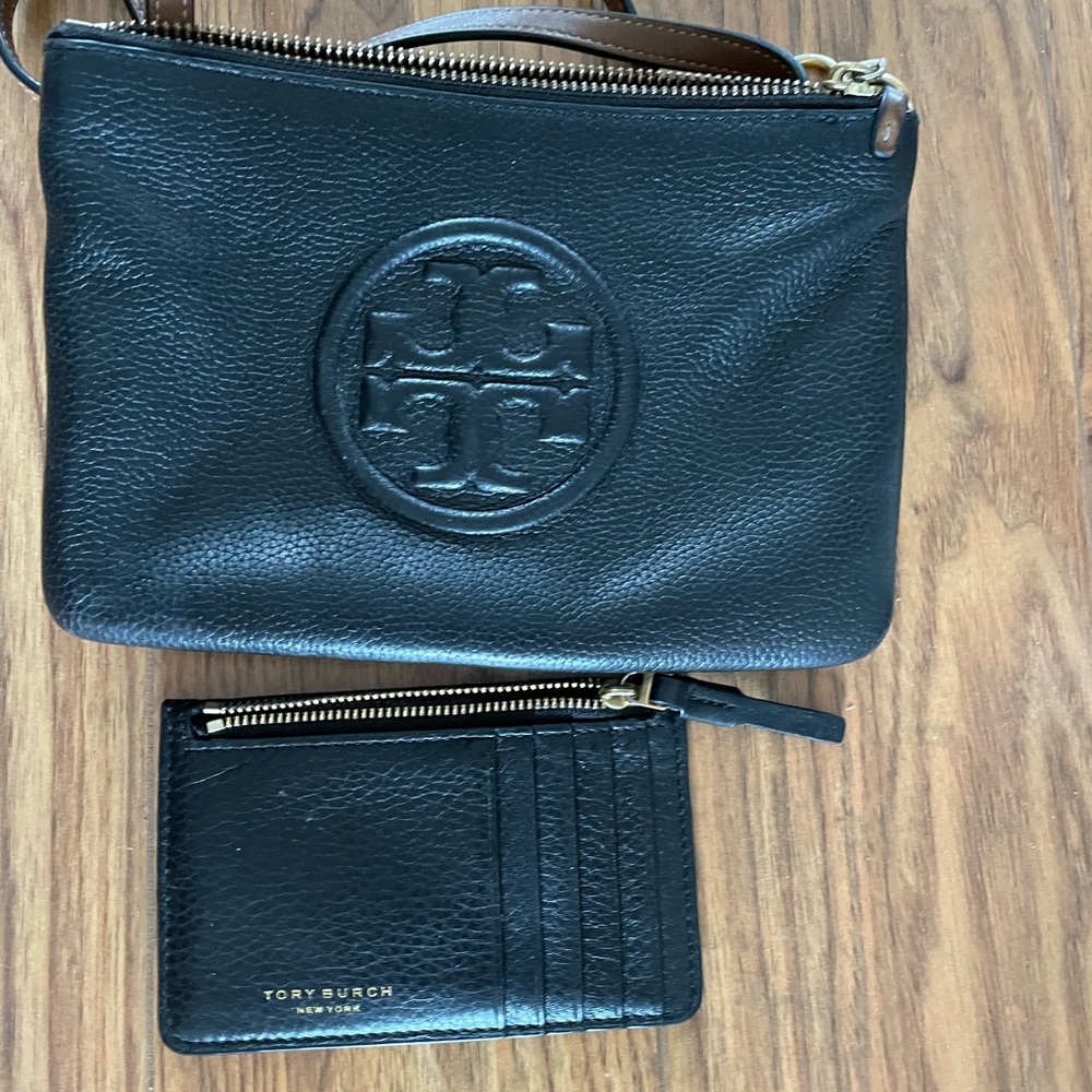 Tory Burch crossbody and card holder